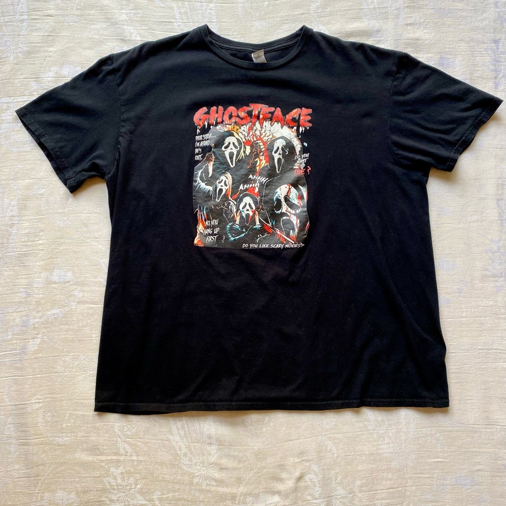 Scream Ghostface Halloween T-shirt - Picture 6 of 12